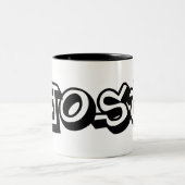 ホスピタリティを表示し、「ホストの役割を受け入れる ツートーンマグカップ (中央)