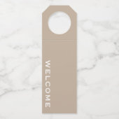 ホスピタリティカスタムボトルネックラベル ボトルネックタグ (正面)