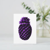 ホスピタリティパイナップルパープルザミュージアムザッズルGif ポストカード (スタンド正面)