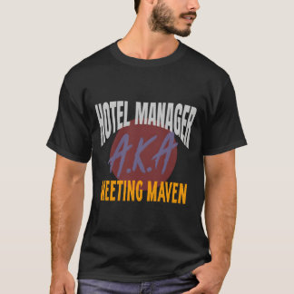 ホスピタリティホテルエイジャー別名ミーティングメイブン Tシャツ