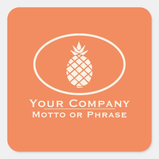 ホスピタリティ スクエアシール (正面)