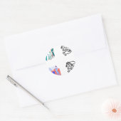 ホスピ気にスナースステッカーパック – ホスピ気にスナー ラウンドシール (封筒)