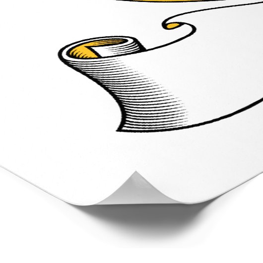 ホス家紋 ポスター (角)