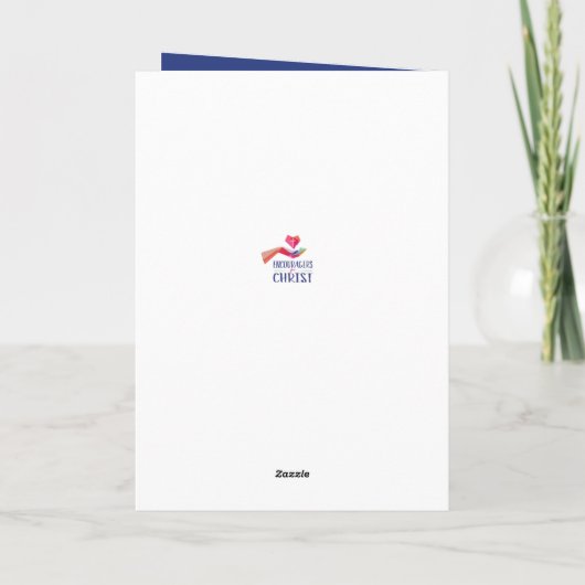 ホス感謝していス、あなたはYの女疑問に思の感謝してい人である サンキューカード (裏面)