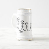 ホセの一流の意味 ビールジョッキ (正面左)