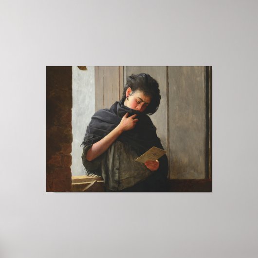 ホセ・アルメイダJr – サウダード（憧れ） (1899) キャンバスプリント (正面)