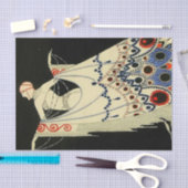 ホセ·カルロスの「宝石をちりばめたガウン」アールデコ 薄葉紙 (クラフト)