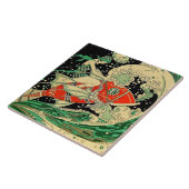 ホセ・カルロスの「水」アールデコ タイル (側面)