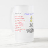 ホセ フロストグラスビールジョッキ (正面左)