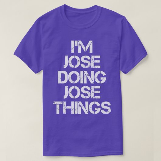 ホセ・ホセ・ドイング・ホセ・テシズ24 Tシャツ (デザイン正面)