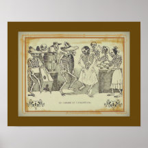 ホセ・ポサダ – エル・ジャラベen ultratumba 18"x14.5"