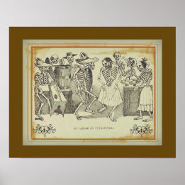 ホセ・ポサダ – エル・ジャラベen ultratumba 18"x14.5" ポスター