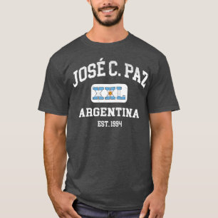 ホセCパズアルゼンチンXXLアスレチックデザイン1 Tシャツ