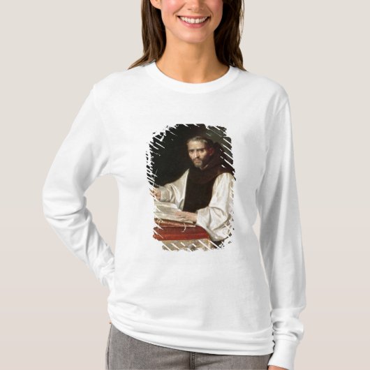 ホセde Siguenza、前におよび司書のポートレート Tシャツ (正面)