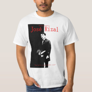 ホセRizalのフィリピンの国民的英雄 Tシャツ
