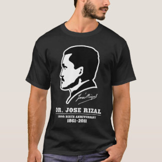 ホセRizalの@ 150th誕生記念日の記念品 Tシャツ