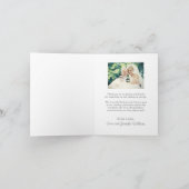 ホタエレガントテ結婚のサンゴ サンキューカード (内部)