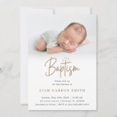 ホタエレガントテ《キリスト教》洗礼式や命名式洗礼I 招待状 (正面)