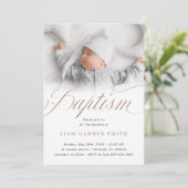 ホタエレガントテ《キリスト教》洗礼式や命名式洗礼I 招待状 (スタンド正面)