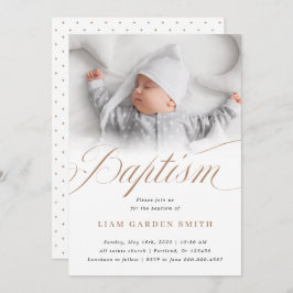 ホタエレガントテ《キリスト教》洗礼式や命名式洗礼I 招待状