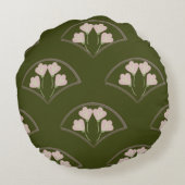 ホタテの庭 ラウンドクッション (裏面)