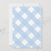 ホタテパーソナライズされたロのエッジのノートカード（弓付） ノートカード (裏面)