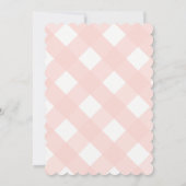 ホタテパーソナライズされたロのエッジのノートカード(弓付) ノートカード (裏面)