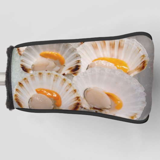 ホタテ地中海の ゴルフヘッドカバー (正面)