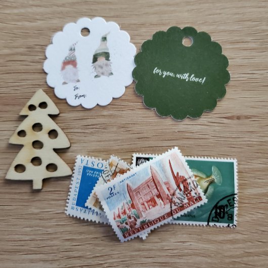 ホタテ格言ギフトラベル フェイバータグ