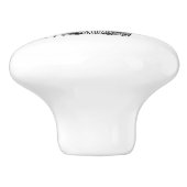 ホタテ航海のガイインスパイア貝殻 セラミックノブ (側面)