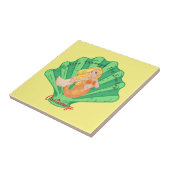 ホタテ貝の人魚雷_入り江  タイル (側面)