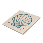 ホタテ貝ミニマル海タイル タイル (側面)