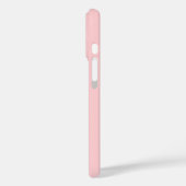 ホタテ貝殻ブロックプリント、明るい赤紫色及びピ淡い色のンク Case-Mate iPhoneケース (裏面 / 左)