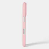 ホタテ貝殻ブロックプリント、明るい赤紫色及びピ淡い色のンク Case-Mate iPhoneケース (裏面 / 右)