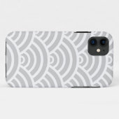 ホタテ貝灰色の模様 Case-Mate iPhoneケース (裏面(横))