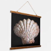 ホタテ貝3236 吊り下げ型タペストリー (傾斜あり)