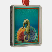 ホタテ貝 メタルオーナメント (右)
