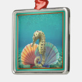 ホタテ貝 メタルオーナメント (左)