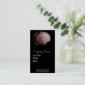 ホタテ貝 名刺 (スタンド正面)