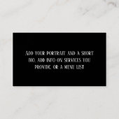 ホタテ貝 名刺 (裏面)