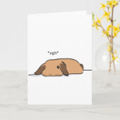 ホタテ カード (黄色い花)