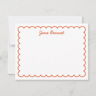 ホタテ ノートカード