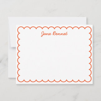 ホタテ ノートカード