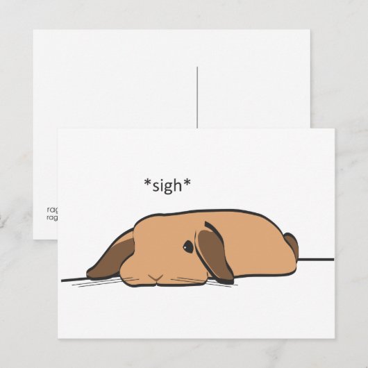 ホタテ ポストカード (正面/裏面)