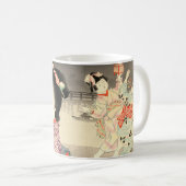 ホタルかご – 浮世絵ヴィンテージ 日本の コーヒーマグカップ (正面右)