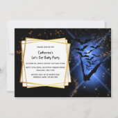 ホタルこうもりコロニーナイトスカイアダルトハロウィーン 招待状 (正面)