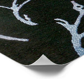 ホタルで照らされるル白熱［赤熱］光を放つナガ ポスター (角)