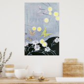 ホタルで照らされるル白熱［赤熱］光を放つナガ ポスター (キッチン)