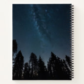 ホタルのある月明かりの森林のパス ノートブック (裏面)