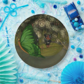 ホタルのある船でかわいい妖精|過去記事 ペーパープレート (パーティー)